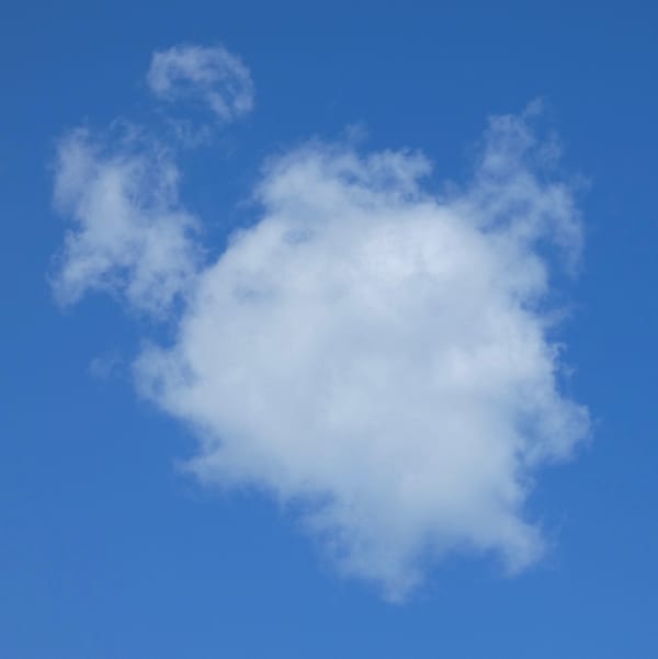 A Single Wisp of Cloud