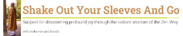 "Shake Out Your Sleeves And Go" is Now Alive and Kicking
